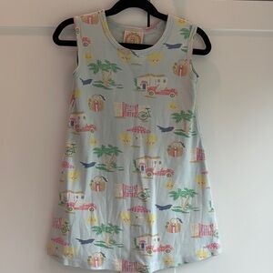 BBC Sleeveless Dress with Fun Print